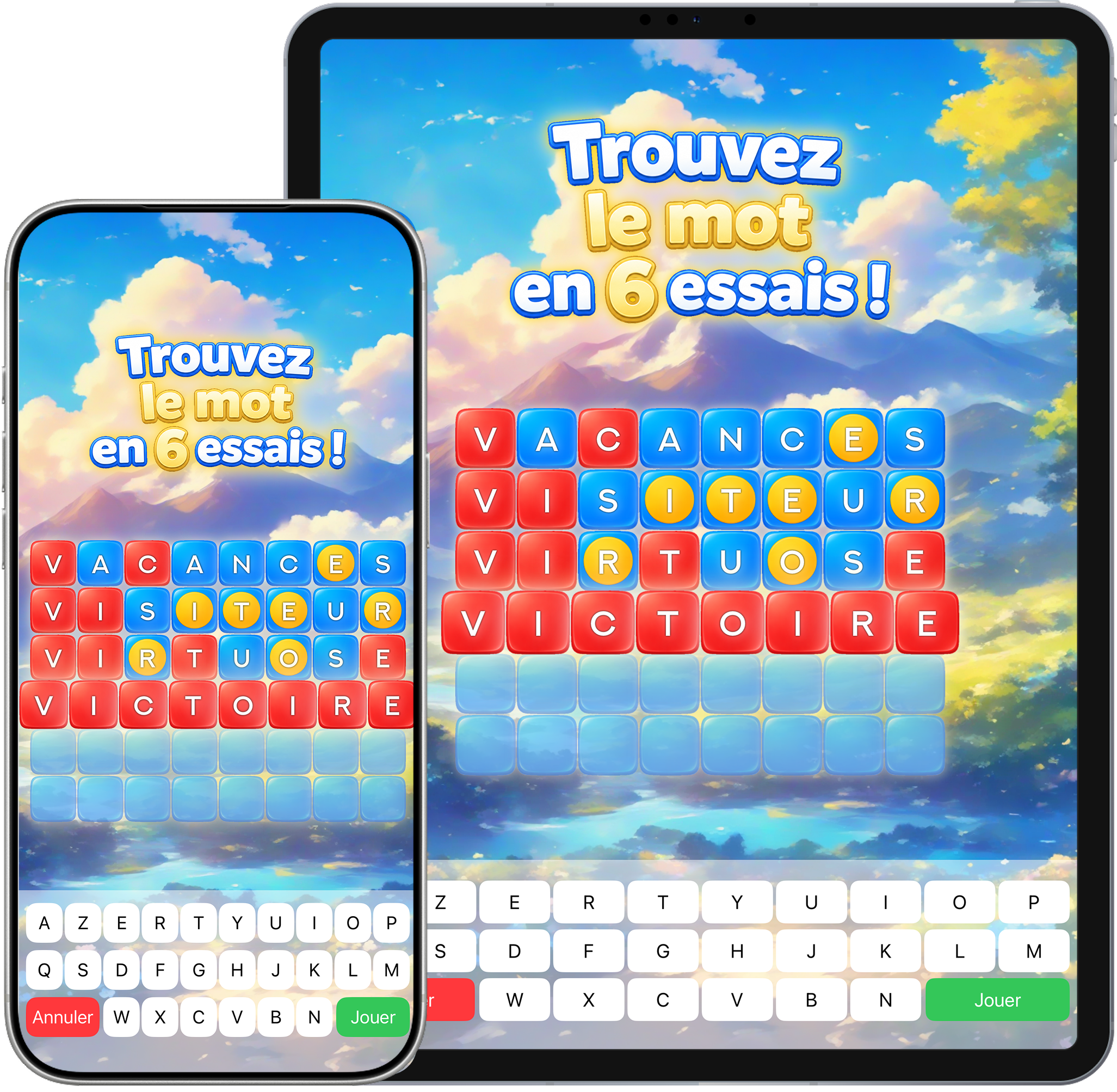 Super Motus sur smartphone et tablette
